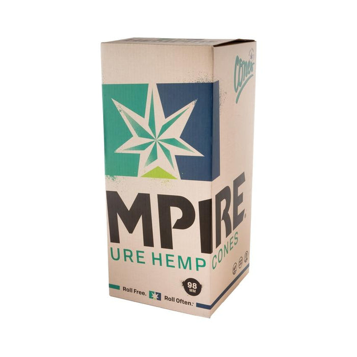 Hempire Organic Hemp Cones 98mm - (1440 Count Per Bulk Cones Box)-Papers and Cones