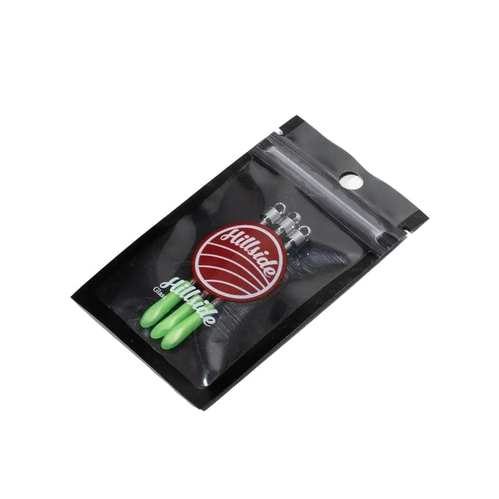 Hillside Steel Mini Dabber With Silicone Cap - (3 Pack)-Dab Tools