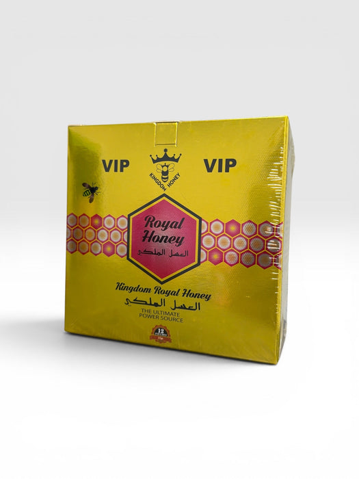 Honey Kingdom Royal VIP - 12ct Pouch w/ Top Cap Display-PERSONAL HEALTH > Enhancements > Honey