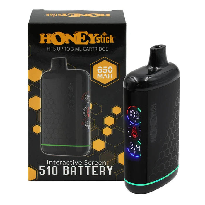 Honeystick Digital Interactive Concealing 510 Thread Battery - 3 Color MJ Wholesale Honeystick Digital Interactive Concealing 510 Thread Battery - 3 Color MJ Wholesale