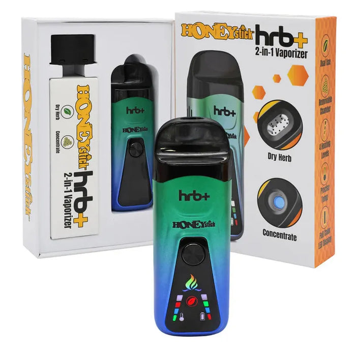 HoneyStick HRB+ 2-in-1 Herb & Dab Vape Pen - (1 Count) MJ Wholesale HoneyStick HRB+ 2-in-1 Herb & Dab Vape Pen - (1 Count) MJ Wholesale