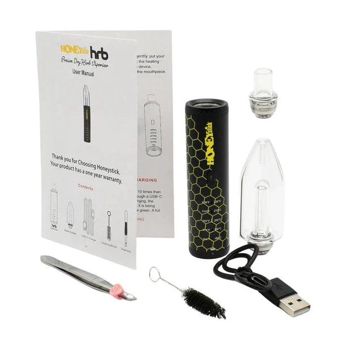 Honeystick Premium HRB Dry Herb Vaporizer - (1 Count)- MJ Wholesale T Honeystick Premium HRB Dry Herb Vaporizer - (1 Count)- MJ Wholesale T