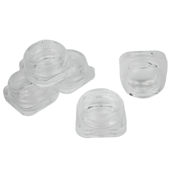 Humidi.co 5ml Square Concentrate Jars & Lids - Sustainable & Compostable - (400 Count Per Case)-Concentrate Containers and Accessories