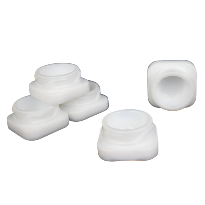 Humidi.co 5ml Square Concentrate Jars & Lids - Sustainable & Compostable - (400 Count Per Case)-Concentrate Containers and Accessories