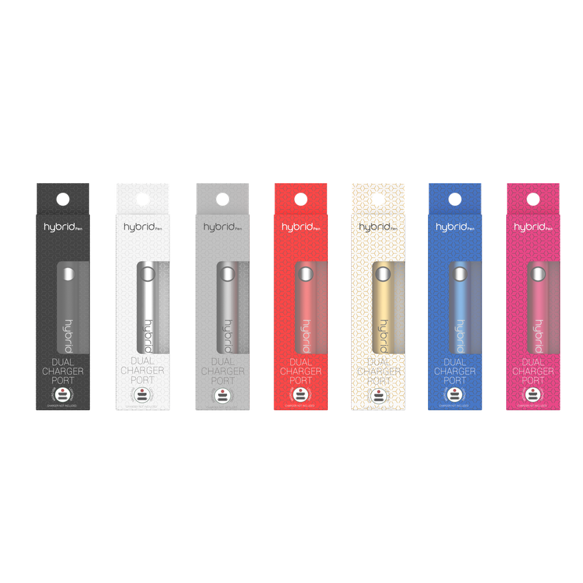 Hybrid 510 Thread Adjustable Voltage Battery - (5 Pack Displays) - Sho MJ Wholesale Hybrid 510 Thread Adjustable Voltage Battery - (5 Pack Displays) - Sho MJ Wholesale