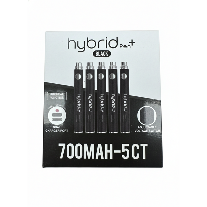 Hybrid Pen Plus 700 mAh Adjustable Voltage Battery - Various Colors  MJ  Wholesale