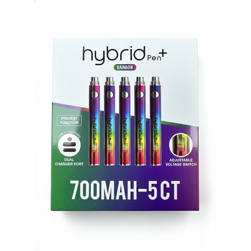 Hybrid Pen Plus 700 mAh Adjustable Voltage Battery - Various Colors MJ Wholesale Hybrid Pen Plus 700 mAh Adjustable Voltage Battery - Various Colors MJ Wholesale