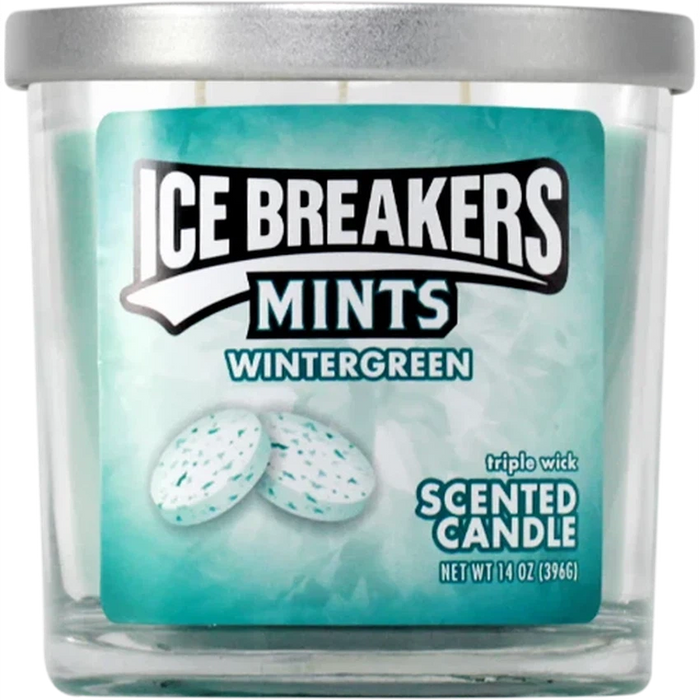 Ice Breakers Mint 14oz 3 Wick Candles - (Various Counts)-Air Fresheners & Candles