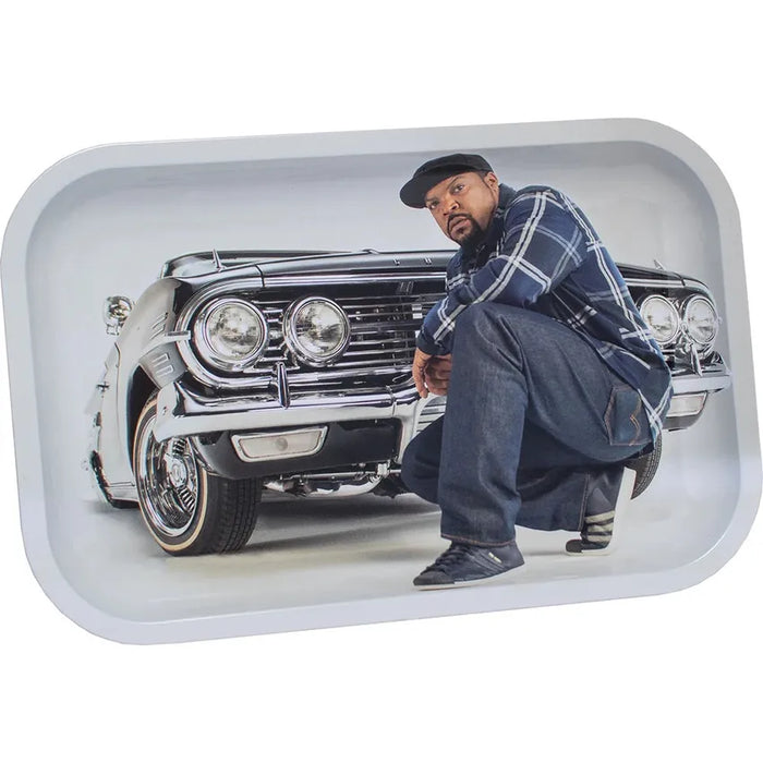 Ice Cube West Coast Lowrider Rolling Tray - Small - (1 Count)-Rolling Trays and Accessories
