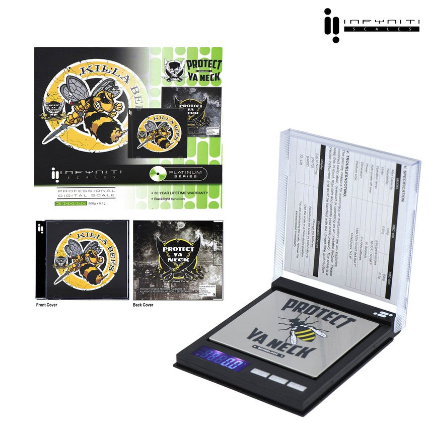 Infyniti Scales Protect Ya Neck Records - Killa Bees Cd Scale - 500g x ...