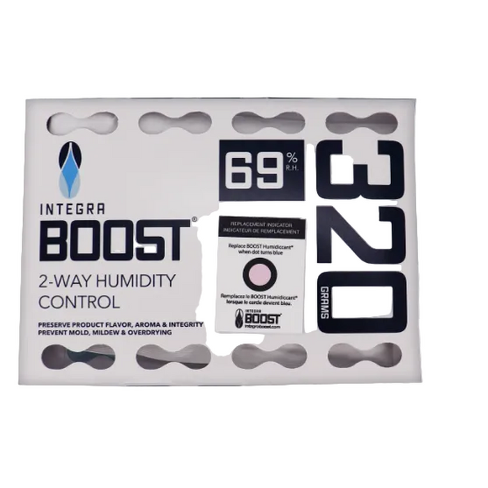 Integra Boost 320g RH 69% Humidity Pack - Individually Wrapped - (5 Count Display)-Humidity Packs