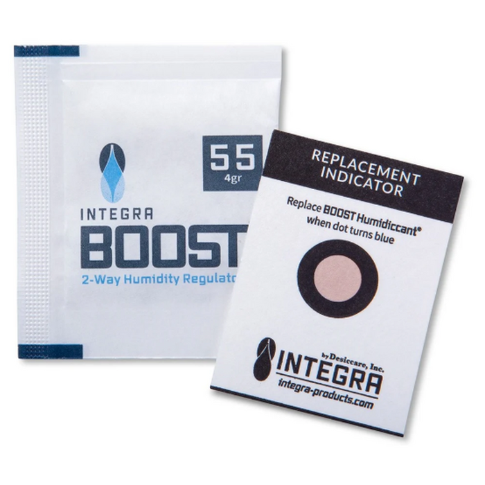 Integra Boost 4g RH 55% Humidity Pack - BULK Individually Wrapped - (600 Count)-Humidity Packs