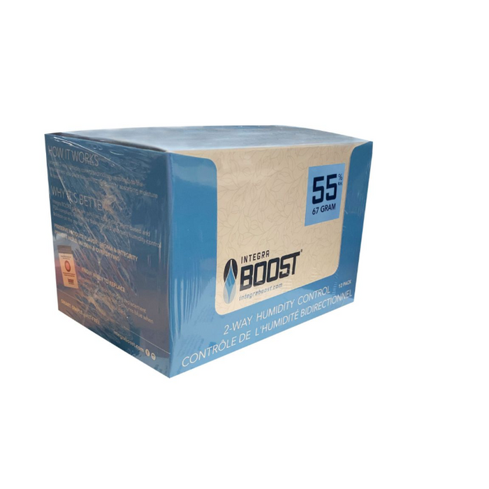 Integra Boost 67g RH 55% Humidity Pack - Individually Wrapped - (12 Count Display)-Humidity Packs