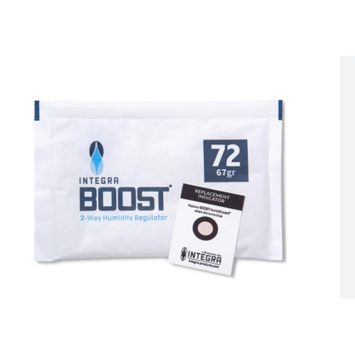 Integra Boost 67g RH 72% Humidity Pack - Bulk - Individually Wrapped - (100 Count)-Humidity Packs