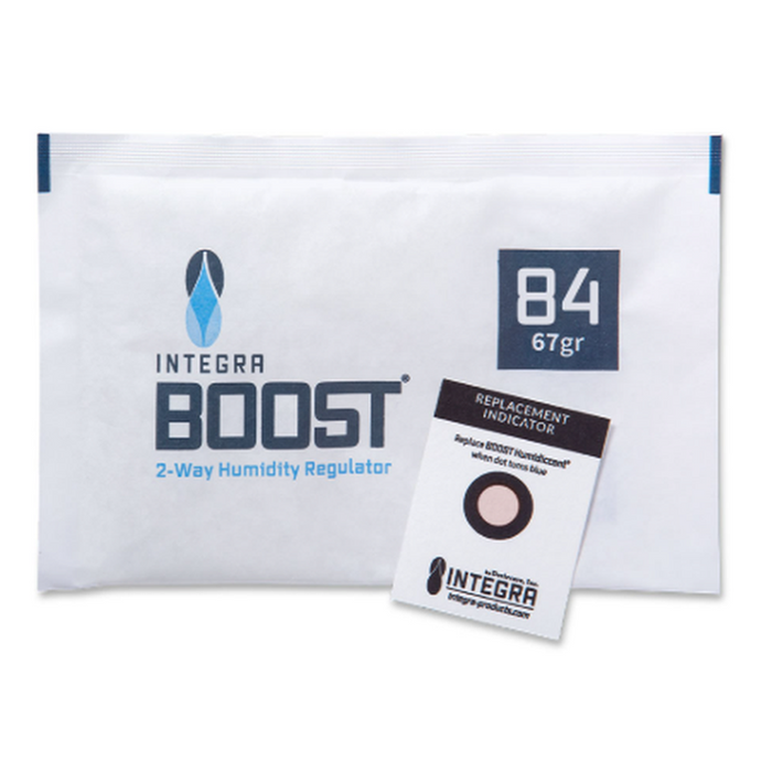 Integra Boost 67g RH 84% Humidity Pack - Bulk - Individually Wrapped - (100 Count)-Humidity Packs