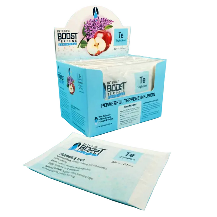 Integra Boost Terpene 67g – Terpinolene at 62% Humidity Pack - Individually Wrapped - (12 Count Display)-Humidity Packs