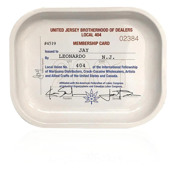 Jay & Silent Bob Membership Card-Signature-Rolling Tray-Small (1 Count)-Rolling Trays and Accessories