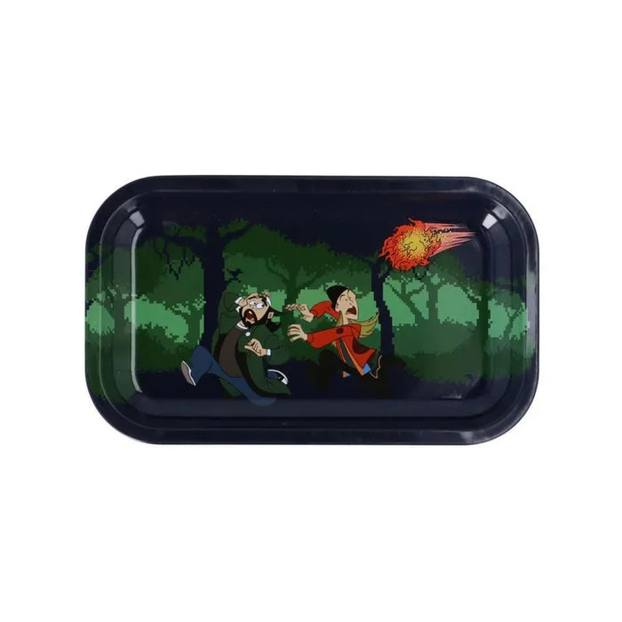 Jay & Silent Bob On The Run Rolling Tray - Medium - (1 Count)-Rolling Trays and Accessories