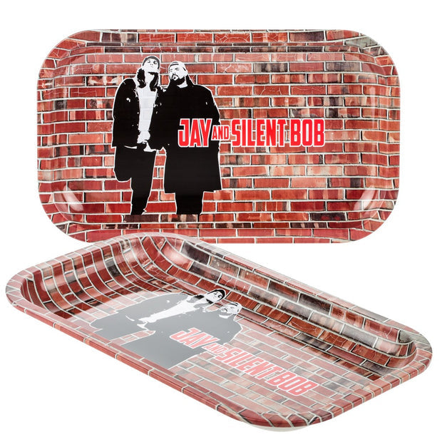 Jay & Silent Bob-Wall-Rolling Tray - Medium or Large (1,5 or 10 Count)-Rolling Trays and Accessories