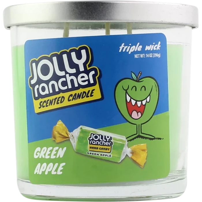 Jolly Rancher 14oz 3 Wick Candles - Multiple Scents - (Various Count)-Air Fresheners & Candles