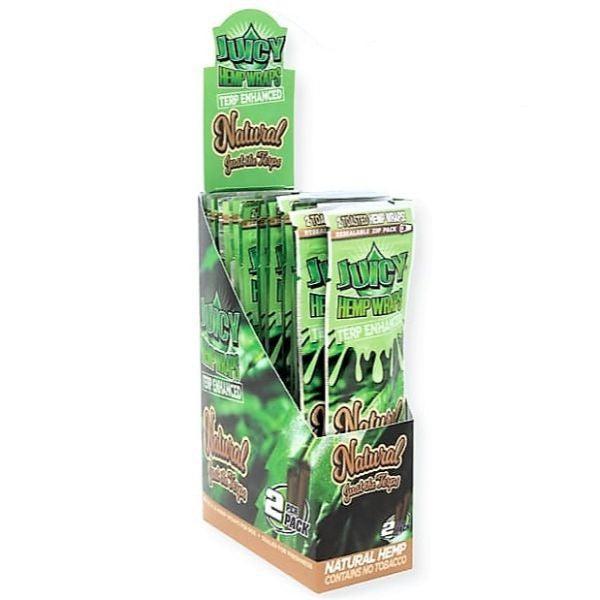 Juicy Terp Enhanced Hemp Wraps Various Flavors 2 Wraps/Pk — MJ Wholesale