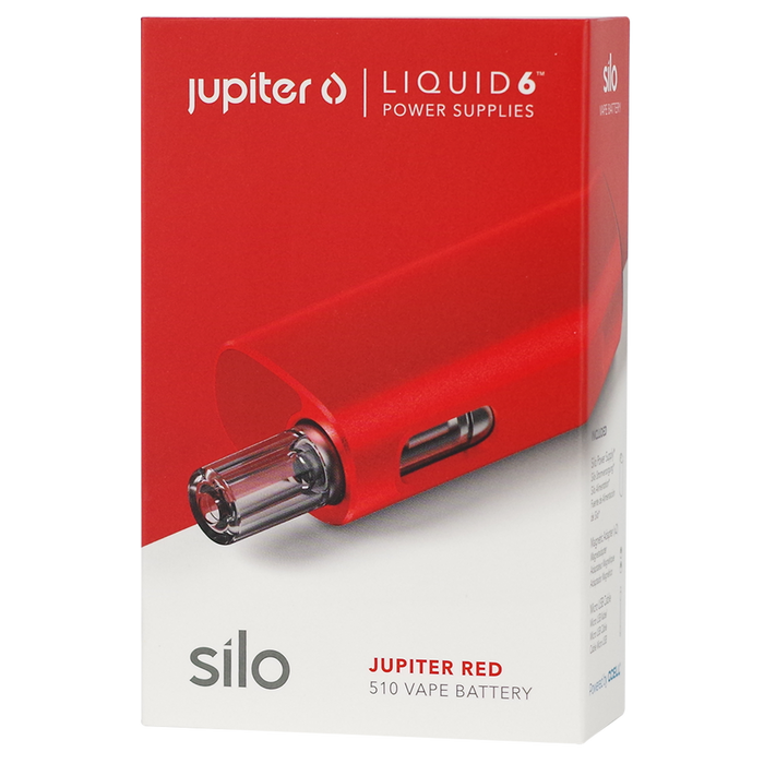 Jupiter Silo Ccell Liquid 510 Thread 6 350mAh Battery - Various Colors - (1 Count)-Vaporizers, E-Cigs, and Batteries