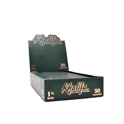 Khalifa Rolling Papers Display - 1 1/4 - (24 Count Display)-Papers and Cones