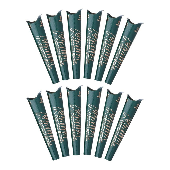 Khalifa Rolling Papers Display - 3 PK Cones - 109mm Wiz Size - (32 Count Display)-Papers and Cones