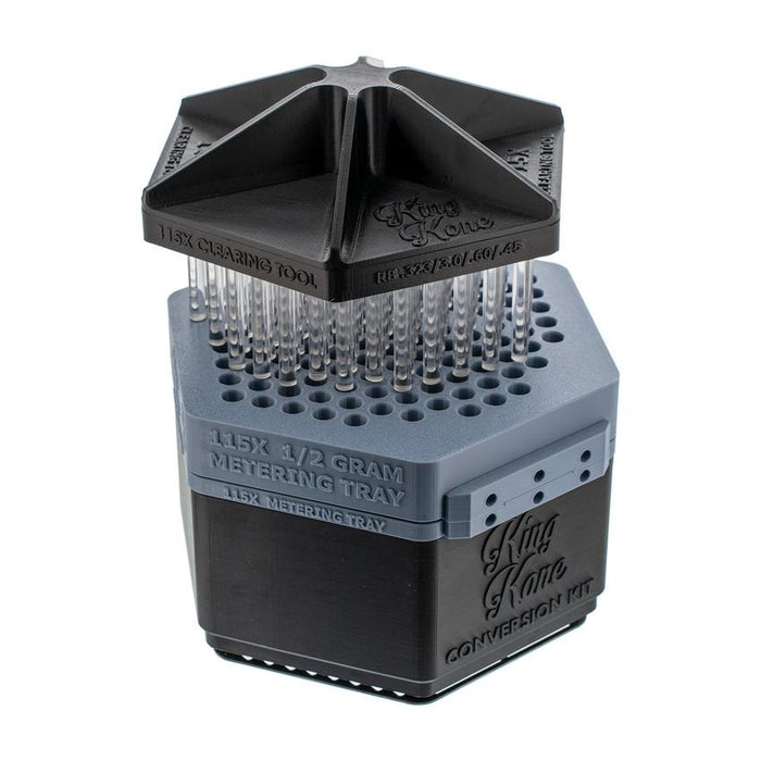 King Kone Clearing Tool 115 Tube Metering Tray Accessory-