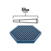 King Kone Receiving Tray 70mm, 84mm, 98mm & 109mm-Trays
