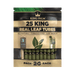 King Palm 25PK King Size Wraps With Boveda Packs - (8 Count Display)-Papers and Cones