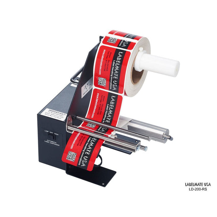 Labelmate Automatic Label Dispenser for transparent & opaque labels up to 6.5” wide LD-200-U-Dispensers