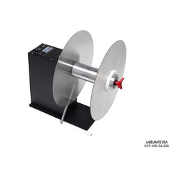 Labelmate High Torque Rewinder with Sensor Arm, for media up to 8.5" wide, and roll diameters up to 16"CAT-40G-SA-220-Rewinders