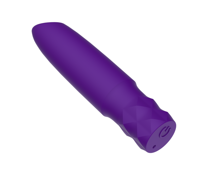 Lil Baby Bullet Vibe 5 Continuous Speeds - Purple-Vibrators