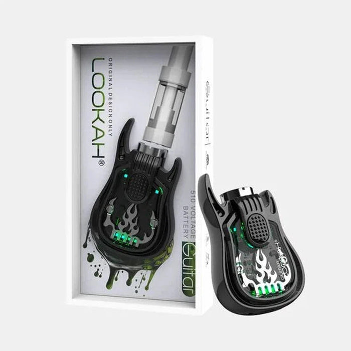Lookah Guitar 510 Thread Vape Battery - Various Colors - (1 Count) - S MJ Wholesale Lookah Guitar 510 Thread Vape Battery - Various Colors - (1 Count) - S MJ Wholesale