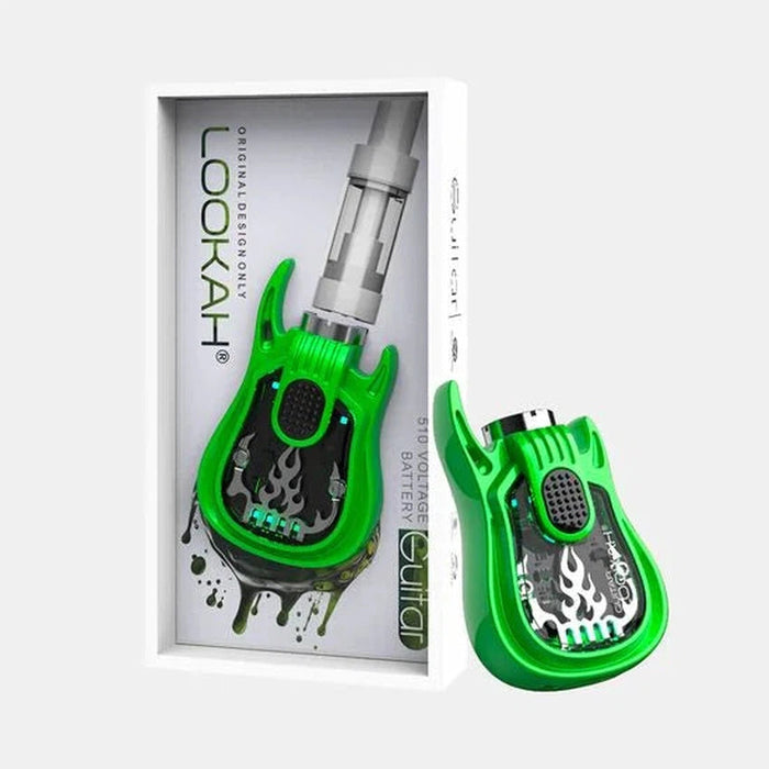 Lookah Guitar 510 Thread Vape Battery - Various Colors - (1 Count) - S MJ Wholesale Lookah Guitar 510 Thread Vape Battery - Various Colors - (1 Count) - S MJ Wholesale