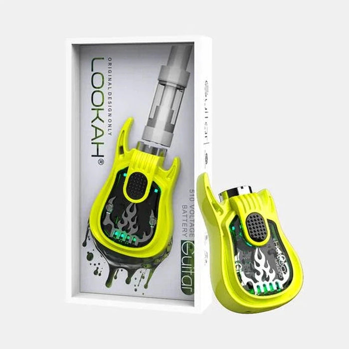 Lookah Guitar 510 Thread Vape Battery - Various Colors - (1 Count) - S MJ Wholesale Lookah Guitar 510 Thread Vape Battery - Various Colors - (1 Count) - S MJ Wholesale