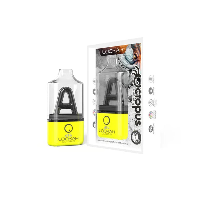 Lookah Octopus Mini Electric Dab Rig - Various Colors - (1 Count)-Vaporizers, E-Cigs, and Batteries