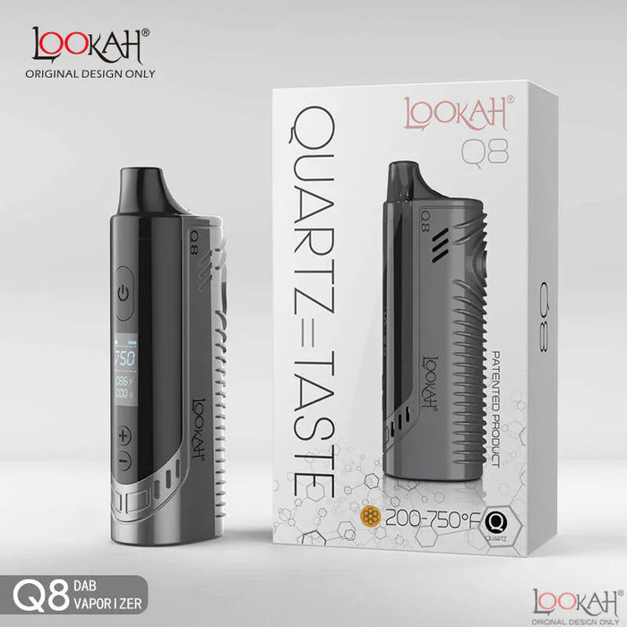 Lookah Q8 Quartz Coil Concentrate Vaporizer Kit - Various Colors - (1 Count)-Vaporizers, E-Cigs, and Batteries