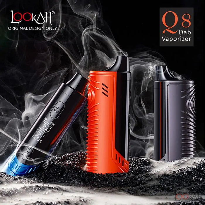 Lookah Q8 Quartz Coil Concentrate Vaporizer Kit - Various Colors - (1 Count)-Vaporizers, E-Cigs, and Batteries