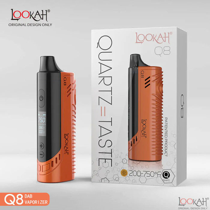 Lookah Q8 Quartz Coil Concentrate Vaporizer Kit - Various Colors - (1 Count)-Vaporizers, E-Cigs, and Batteries