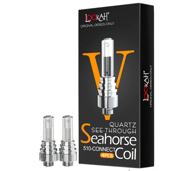 Lookah Seahorse Pro Plus Wax Pen & Dab Concentrate Vaporizer - 650mAh- Various Colors - (1 Count)-Vaporizers, E-Cigs, and Batteries