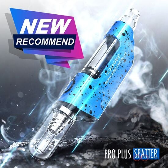Lookah Seahorse Pro Plus Wax Pen & Dab Concentrate Vaporizer - 650mAh- Various Colors - (1 Count)-Vaporizers, E-Cigs, and Batteries
