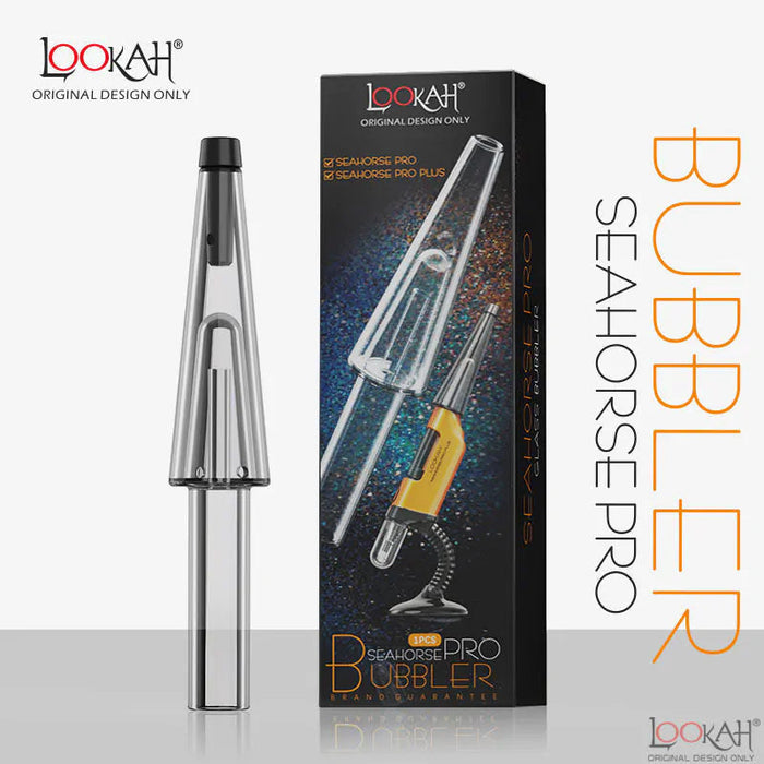 Lookah Seahorse Pro Plus Wax Pen & Dab Concentrate Vaporizer - 650mAh- Various Colors - (1 Count)-Vaporizers, E-Cigs, and Batteries