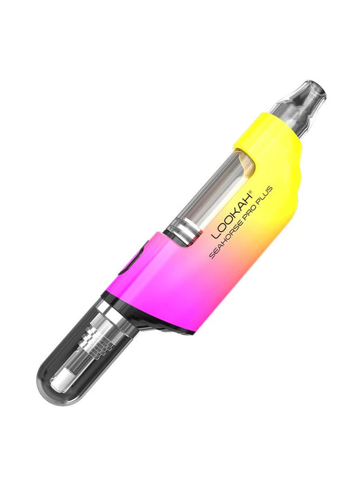 Lookah Seahorse Pro Plus Wax Pen & Dab Concentrate Vaporizer - 650mAh- Various Colors - (1 Count)-Vaporizers, E-Cigs, and Batteries