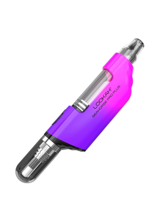 Lookah Seahorse Pro Plus Wax Pen & Dab Concentrate Vaporizer - 650mAh- Various Colors - (1 Count)-Vaporizers, E-Cigs, and Batteries
