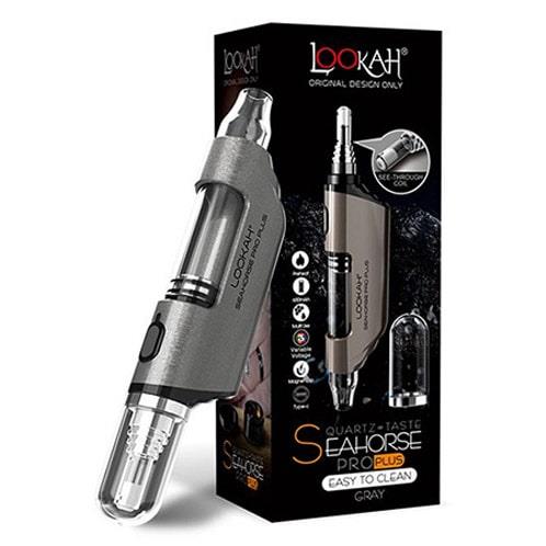 Lookah Seahorse Pro Plus Wax Pen & Dab Concentrate Vaporizer - 650mAh- Various Colors - (1 Count)-Vaporizers, E-Cigs, and Batteries