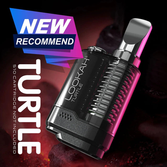 Lookah Turtle 510 Thread Vape Battery - Various Colors - (1 Count) - S MJ Wholesale Lookah Turtle 510 Thread Vape Battery - Various Colors - (1 Count) - S MJ Wholesale