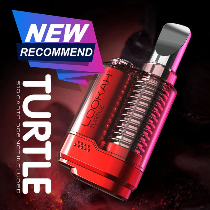 Lookah Turtle 510 Thread Vape Battery - Various Colors - (1 Count)-Vaporizers, E-Cigs, and Batteries