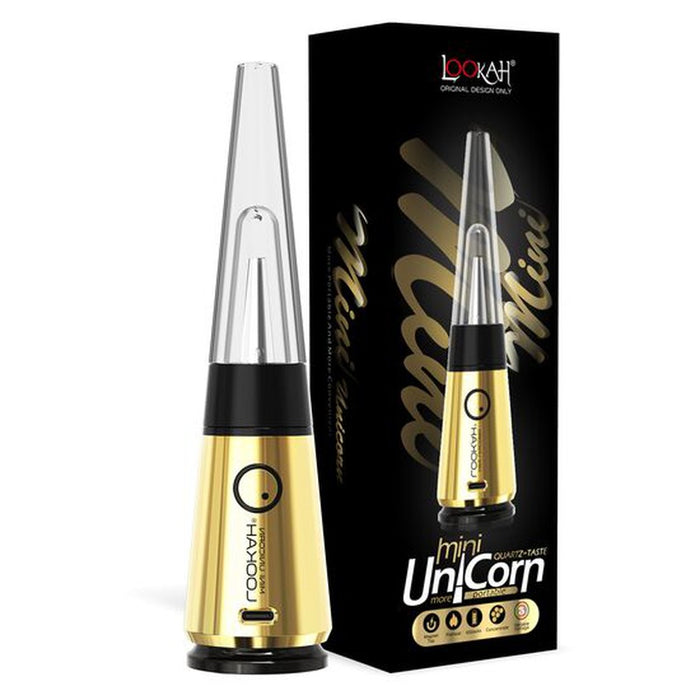 Lookah Unicorn Mini Electric Dab Rig Concentrate Vaporizer - Various Colors - (1 Count)-Vaporizers, E-Cigs, and Batteries